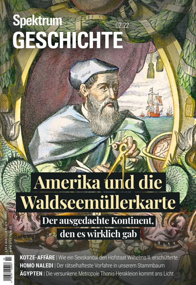 Cover: 9783958926110 | Spektrum Geschichte - Amerika und die Waldseemüllerkarte | Buch | 2022