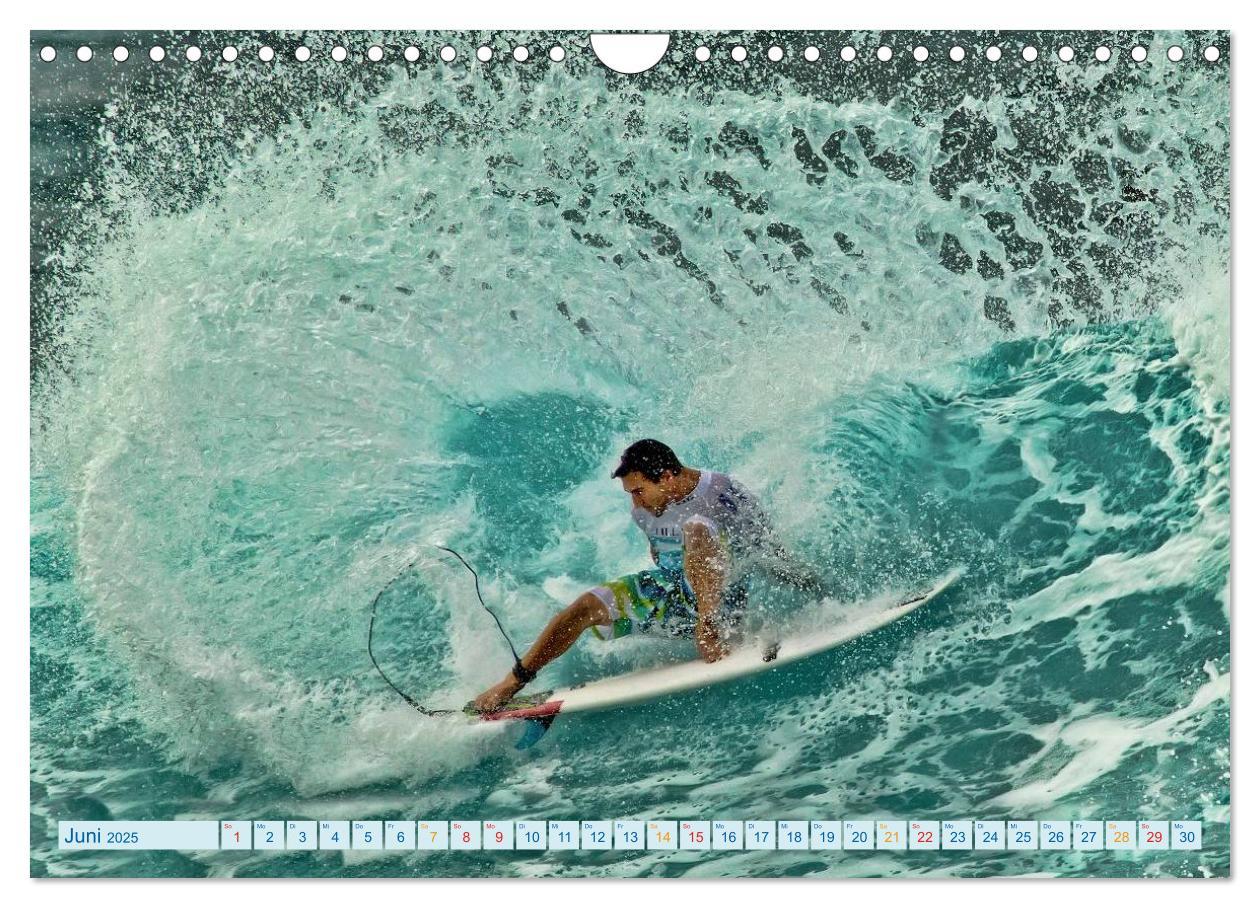 Bild: 9783435470907 | Surfen - Wasser, Wind und coole Typen (Wandkalender 2025 DIN A4...