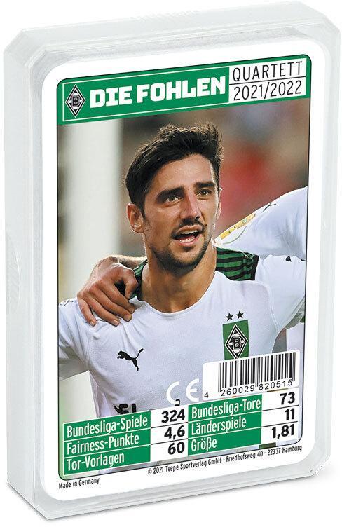 Cover: 4260029820515 | Borussia Mönchengladbach Quartett (Saison 21/22) | Spiel | 22182466