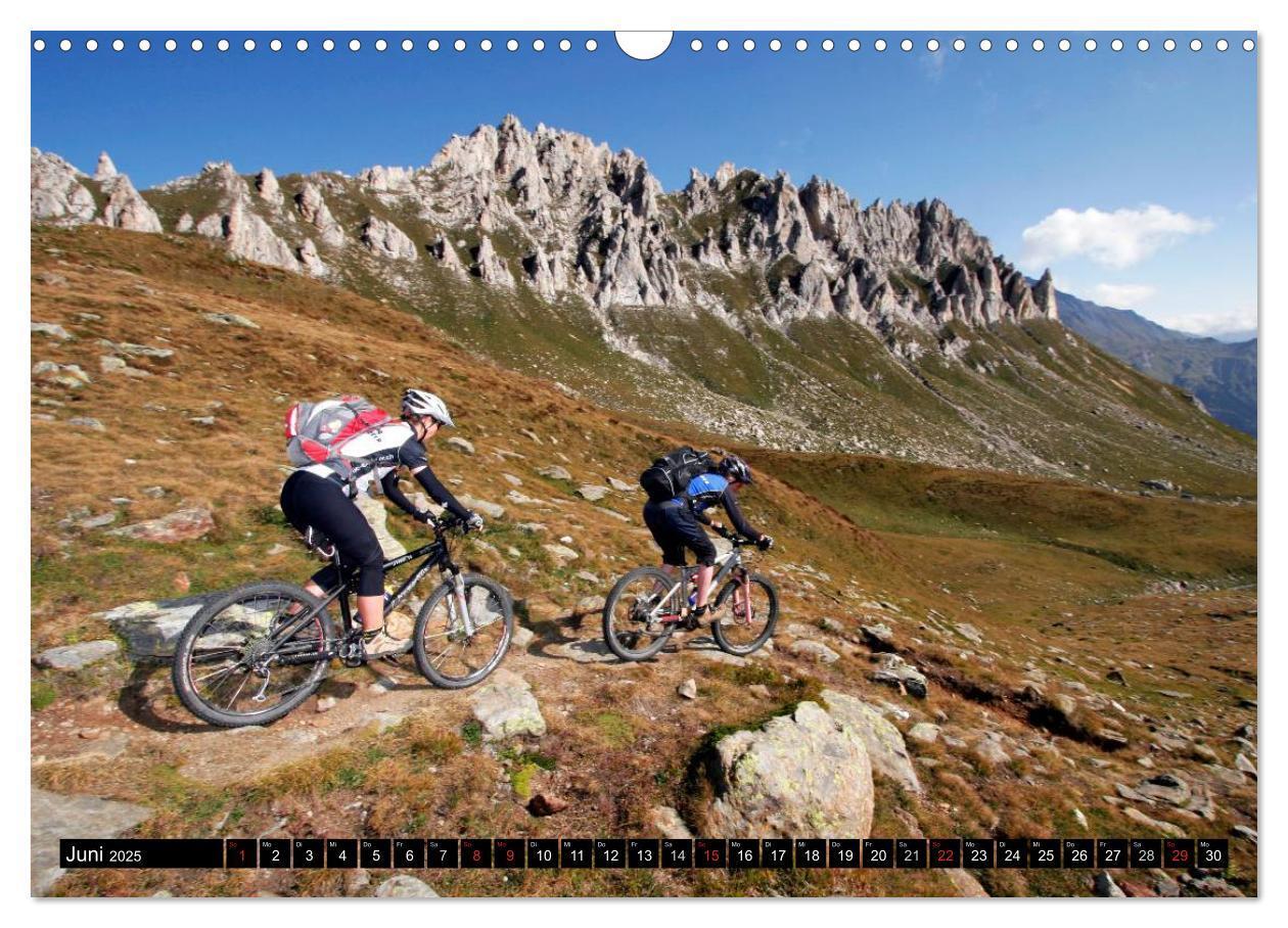 Bild: 9783435833511 | Mountainbike Spirit 2025 (Wandkalender 2025 DIN A3 quer), CALVENDO...