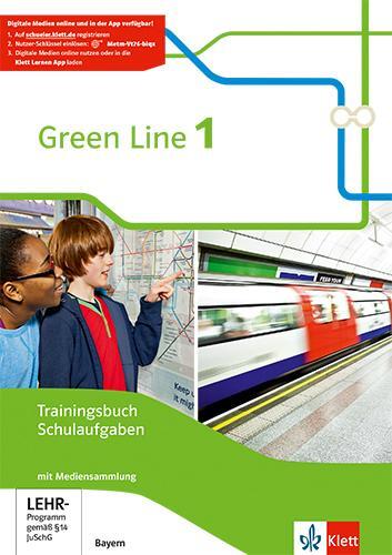 Cover: 9783128030111 | Green Line 1. Trainingsbuch Schulaufgaben mit Lösungen und Audios....