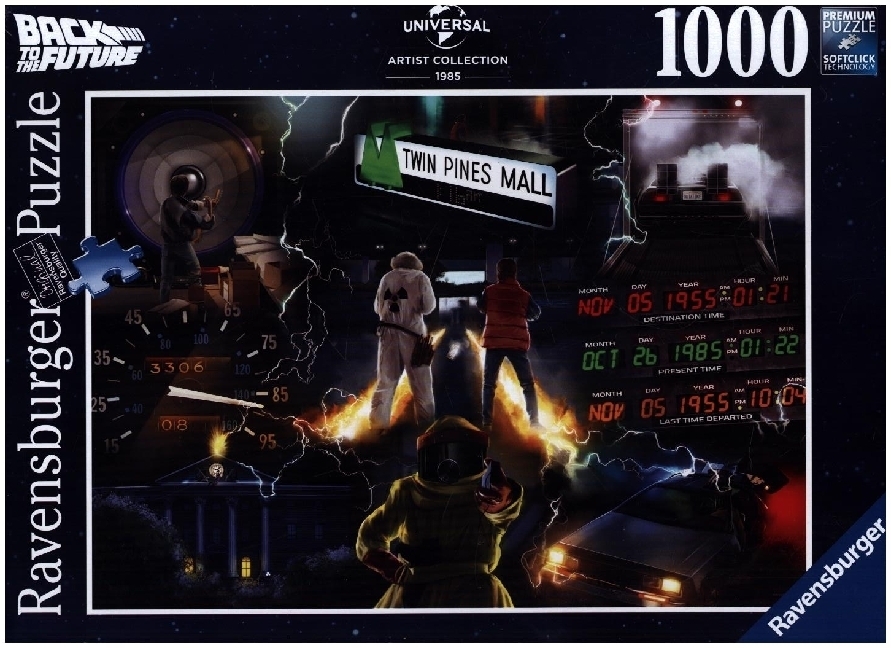 Cover: 4005556174515 | Ravensburger Puzzle 17451 - Back to the Future - 1000 Teile...