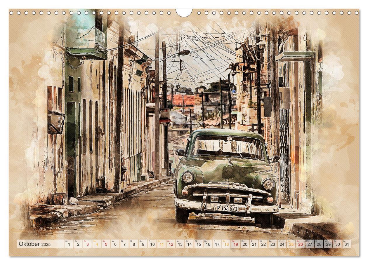 Bild: 9783435087198 | Cuba - Inselstaat in der Karibik (Wandkalender 2025 DIN A3 quer),...