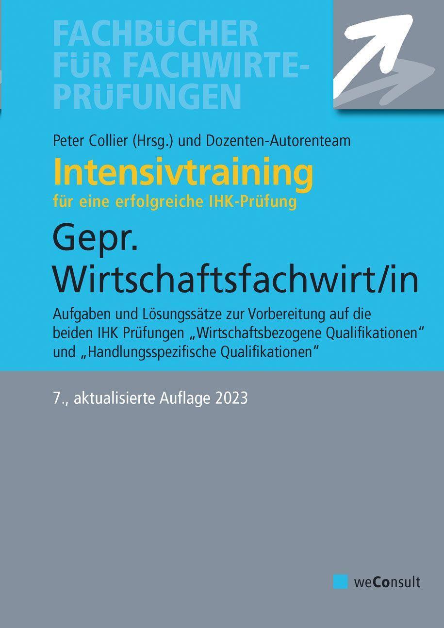 Cover: 9783948633356 | Intensivtraining Gepr. Wirtschaftsfachwirt/in | Sielmann (u. a.)