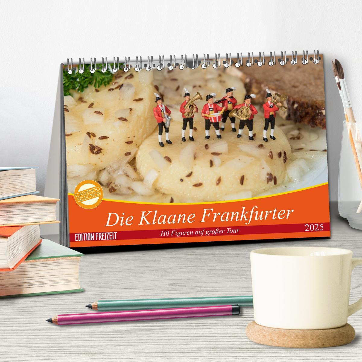 Bild: 9783435413874 | Die Klaane Frankfurter (Tischkalender 2025 DIN A5 quer), CALVENDO...