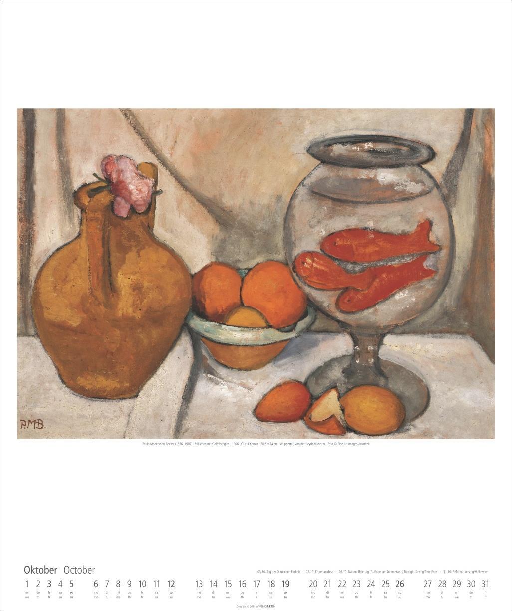 Bild: 9783839901403 | Paula Modersohn-Becker Kalender 2025 | Kalender | Spiralbindung | 2025