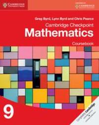 Cover: 9781107668010 | Cambridge Checkpoint Mathematics Coursebook 9 | Chris Pearce (u. a.)