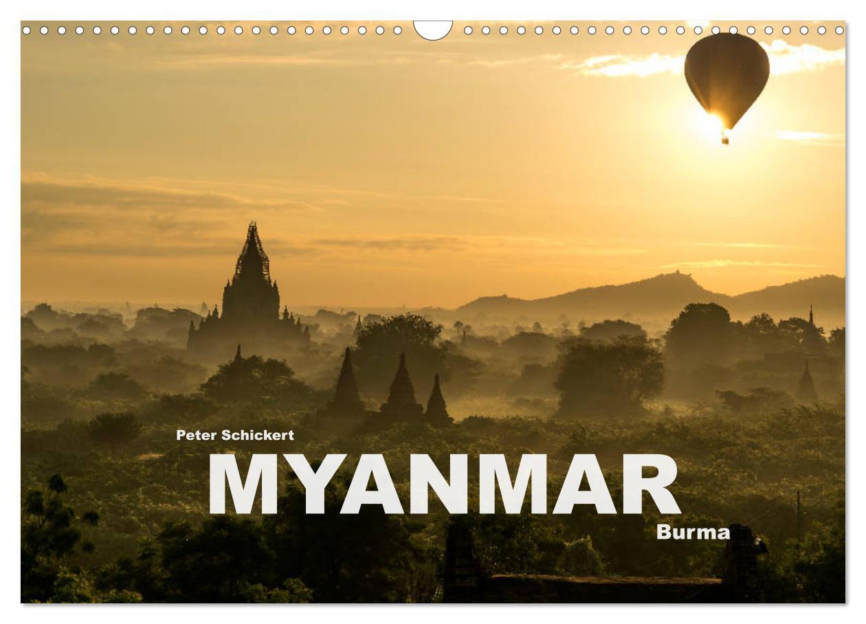 Cover: 9783435681860 | Myanmar - Burma (Wandkalender 2025 DIN A3 quer), CALVENDO...