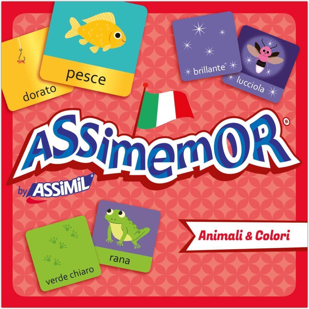 Cover: 9782700590425 | Assimemor Animali &amp; Colori (Tiere &amp; Farben) | Spiel | Italienisch