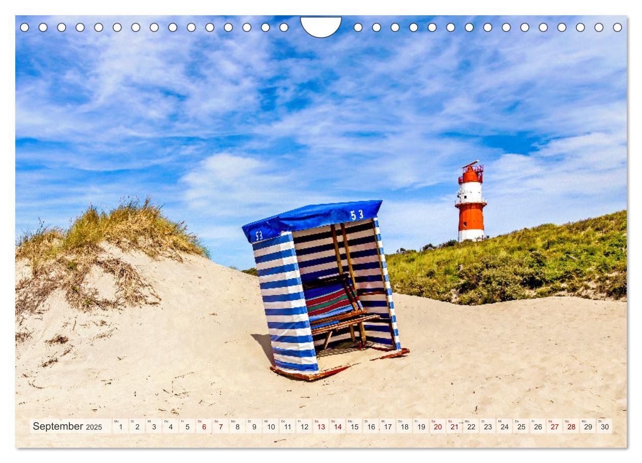 Bild: 9783435081134 | BORKUM-LIEBE (Wandkalender 2025 DIN A4 quer), CALVENDO Monatskalender