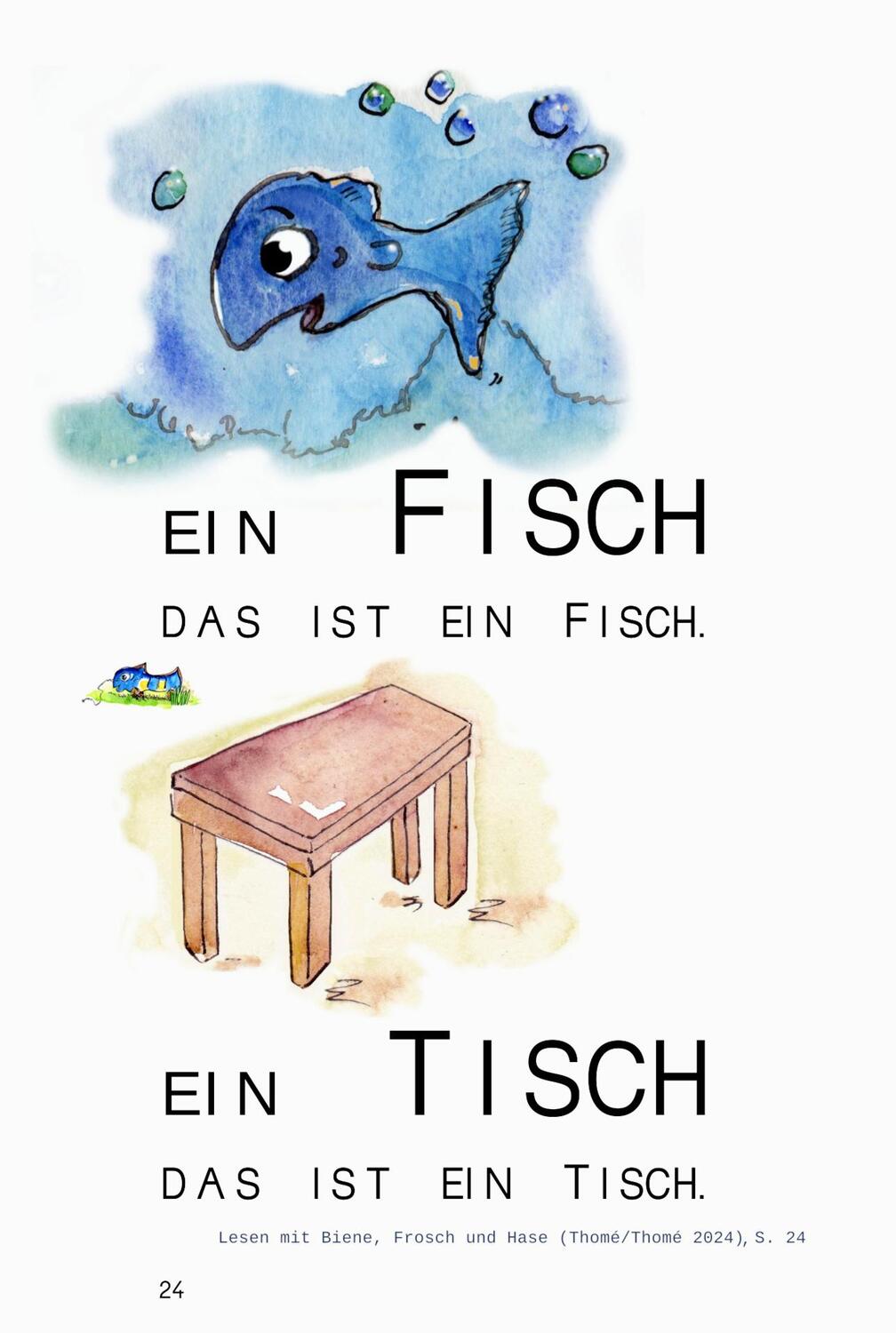 Bild: 9783942122481 | Lesen mit Biene, Frosch und Hase | Günther Thomé (u. a.) | Broschüre