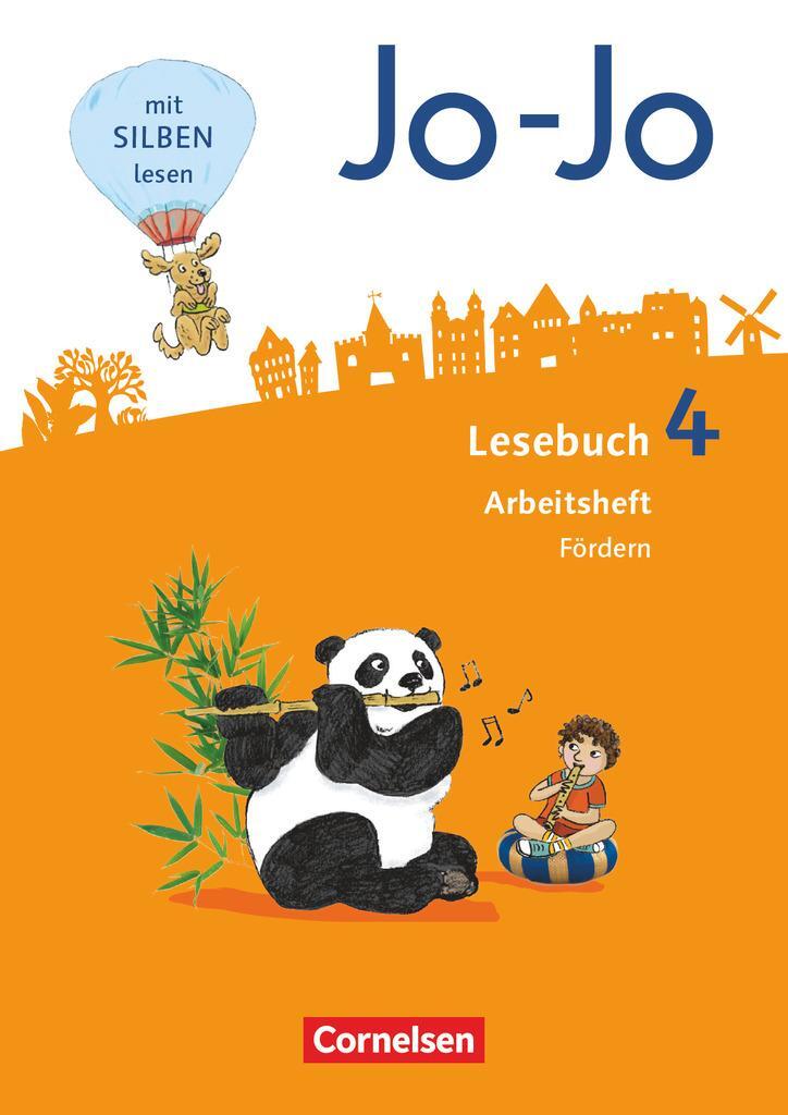 Cover: 9783060808748 | Jo-Jo Lesebuch 4. Schuljahr - Allgemeine Ausgabe - Arbeitsheft Fördern