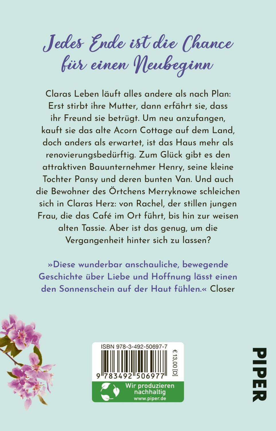 Rückseite: 9783492506977 | Neuanfang im kleinen Cottage | Kate Forster | Taschenbuch | 384 S.