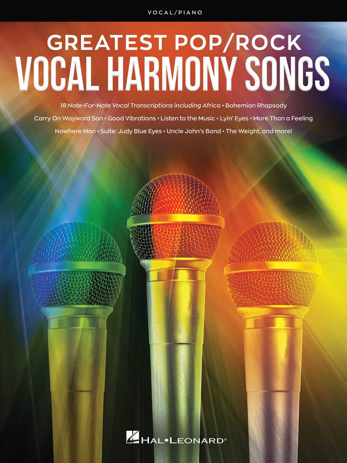Cover: 888680752590 | Greatest Pop/Rock Vocal Harmony Songs | Vocal Collection | Buch | 2019