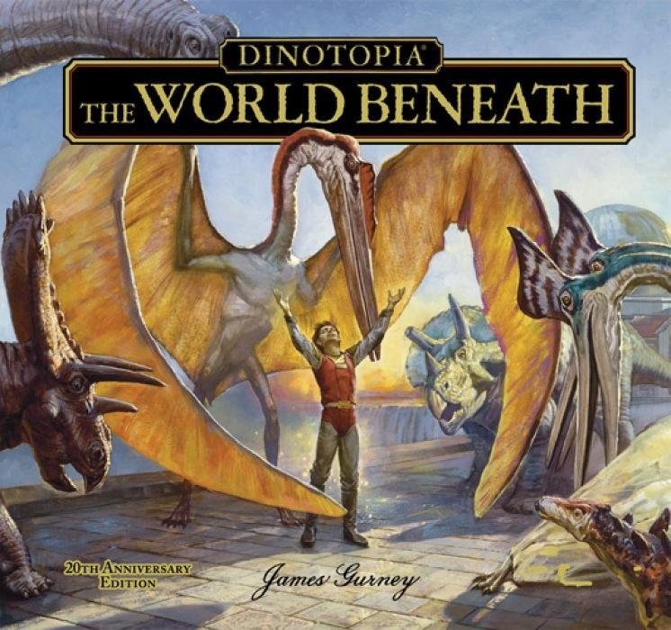 Cover: 9781606600337 | Dinotopia, the World Beneath | 20th Anniversary Edition | James Gurney