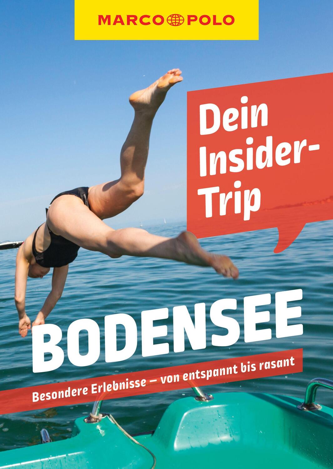 Cover: 9783829747608 | MARCO POLO Insider-Trips Bodensee | Florian Wachsmann | Taschenbuch