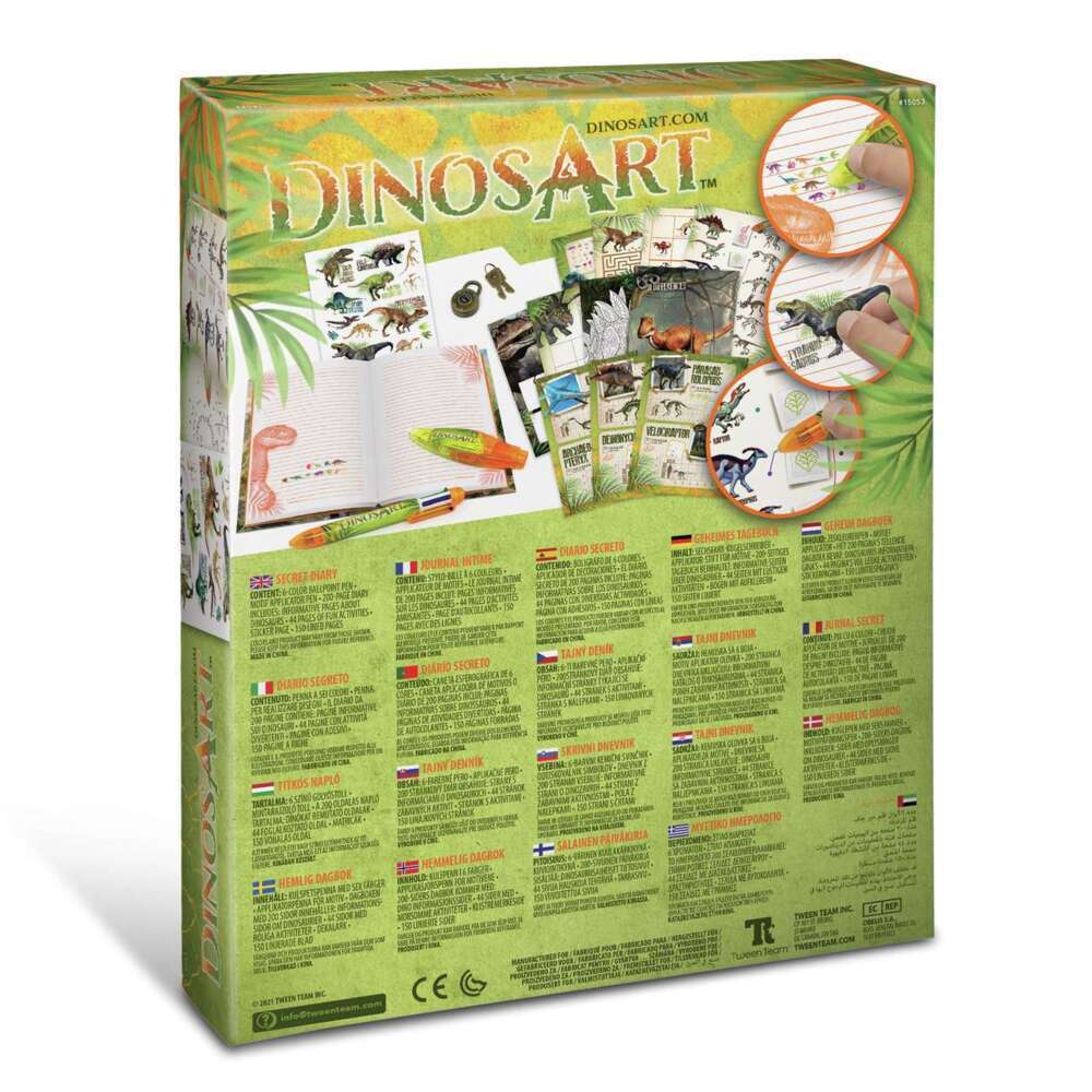 Bild: 694704150538 | DinosArt Dinos geheimes Tagebuch | Stück | Karton | 2022
