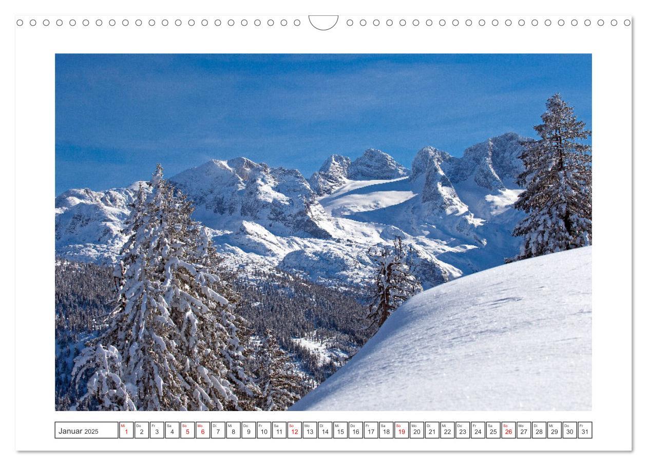 Bild: 9783435940585 | Herzliche Grüße aus Gosau (Wandkalender 2025 DIN A3 quer), CALVENDO...