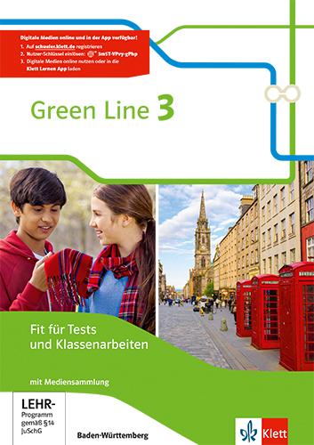 Cover: 9783128341514 | Green Line 3. Fit für Tests und Klassenarbeiten. Arbeitsheft mit...