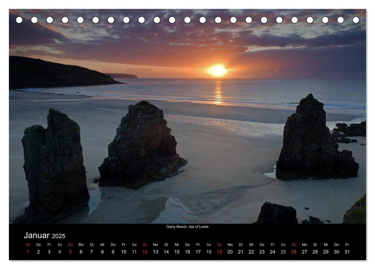 Bild: 9783435783991 | Schottland (Tischkalender 2025 DIN A5 quer), CALVENDO Monatskalender