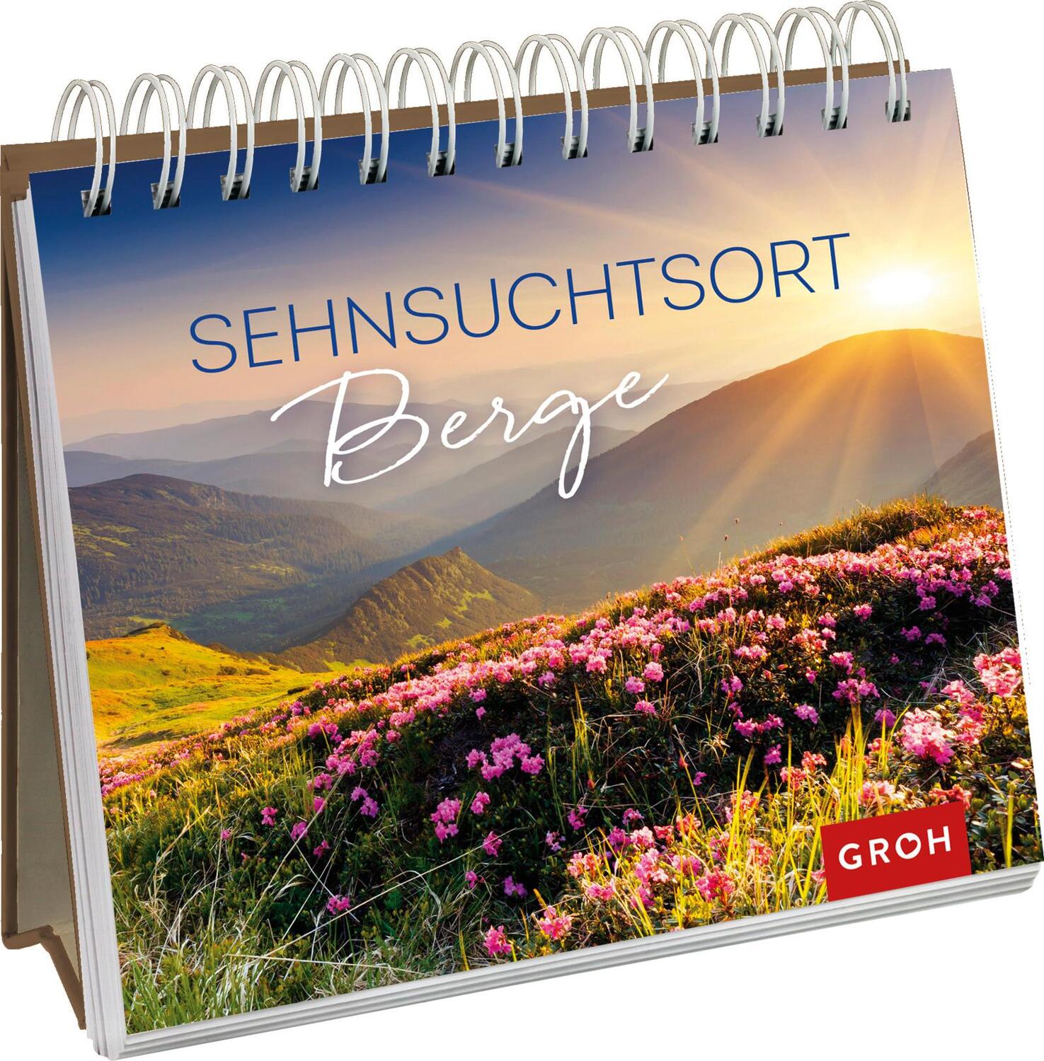 Cover: 9783848501151 | Sehnsuchtsort Berge | Groh Verlag | Taschenbuch | Spiralbindung | 2022