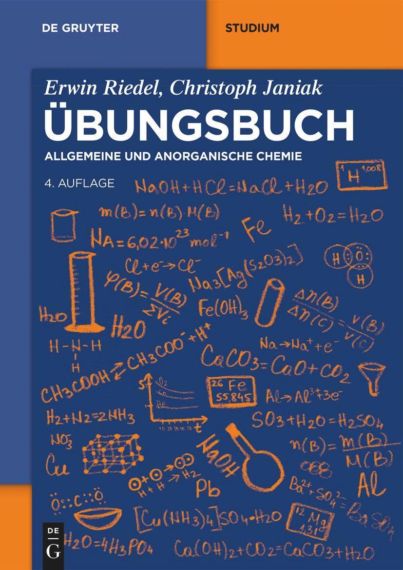 Cover: 9783110701050 | Übungsbuch | Allgemeine und Anorganische Chemie | Erwin Riedel (u. a.)