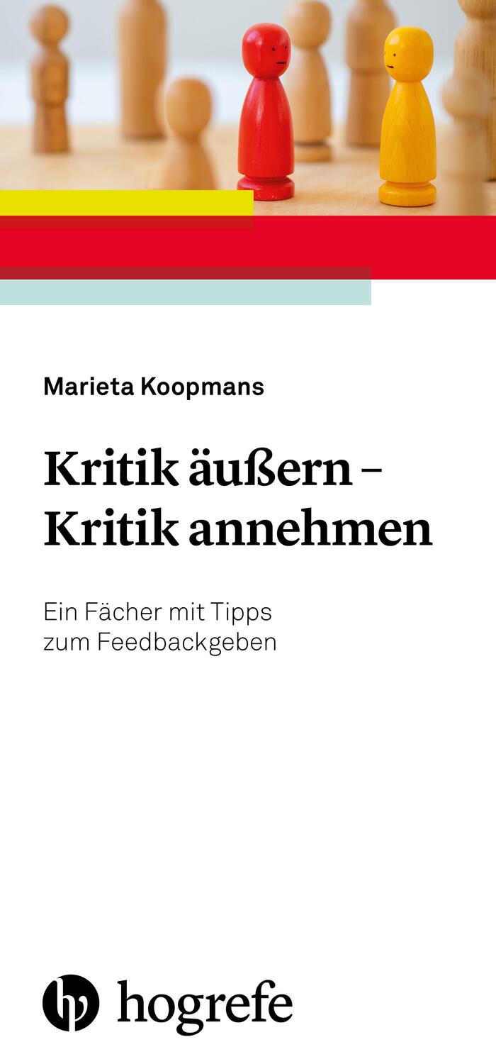 Cover: 9783801730543 | Kritik äußern - Kritik annehmen | Marieta Koopmans | Taschenbuch