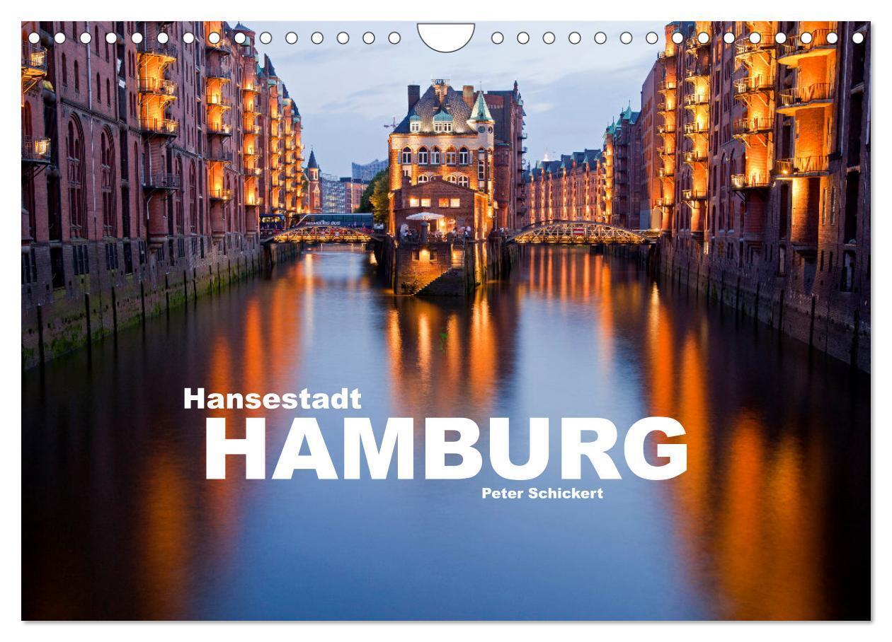 Cover: 9783435742943 | Hansestadt Hamburg (Wandkalender 2025 DIN A4 quer), CALVENDO...