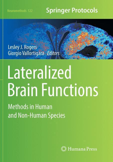 Cover: 9781493982837 | Lateralized Brain Functions | Methods in Human and Non-Human Species