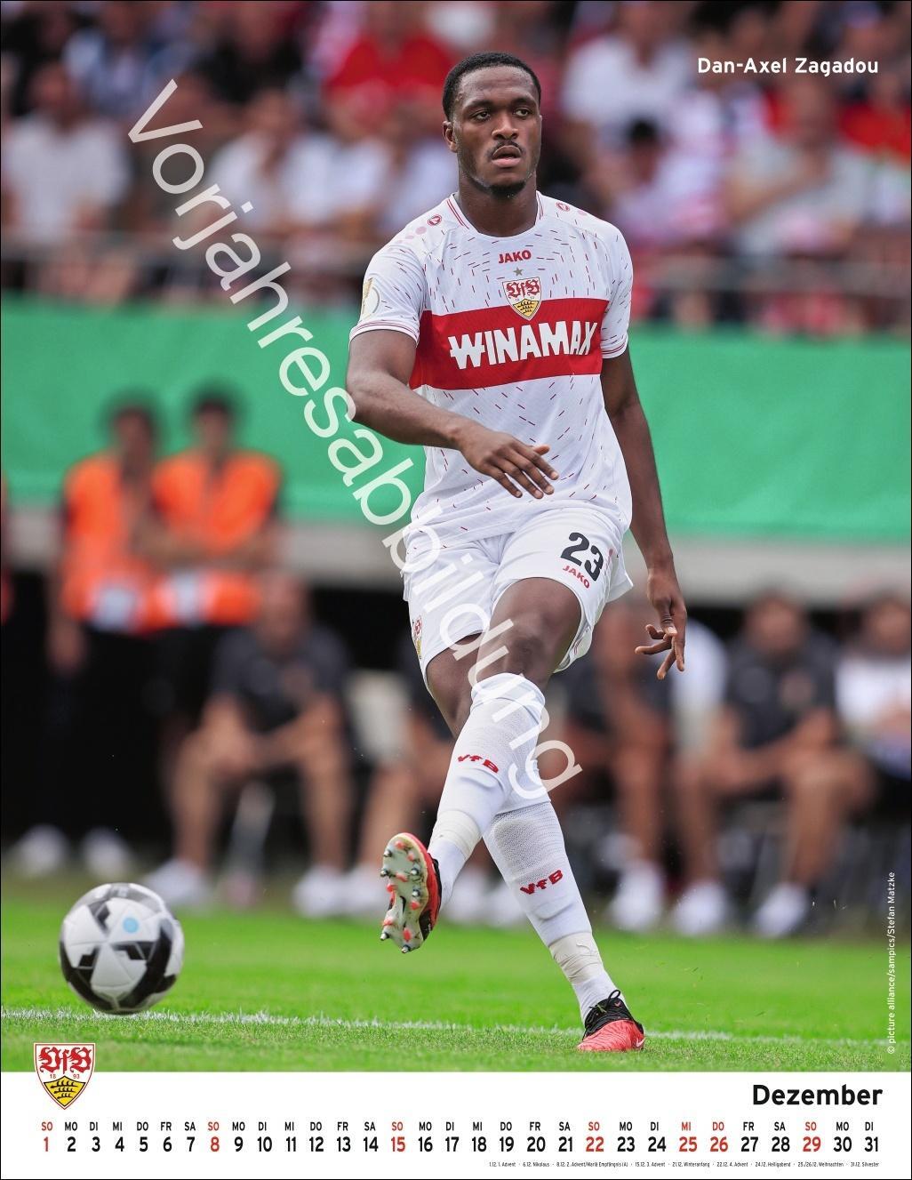 Bild: 9783756405404 | VfB Stuttgart Posterkalender 2025 | Heye | Kalender | Spiralbindung