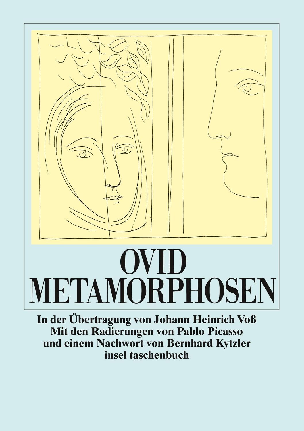 Cover: 9783458329374 | Metamorphosen | Ovid | Taschenbuch | Insel-Taschenbücher | Deutsch