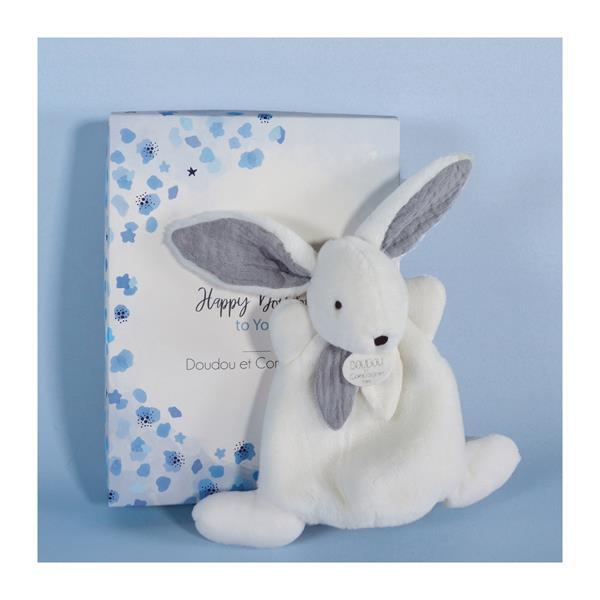 Cover: 3700335238853 | Happy Glossy, Hase Schmusetuch 17cm SV | 8903885 | DOUDOU