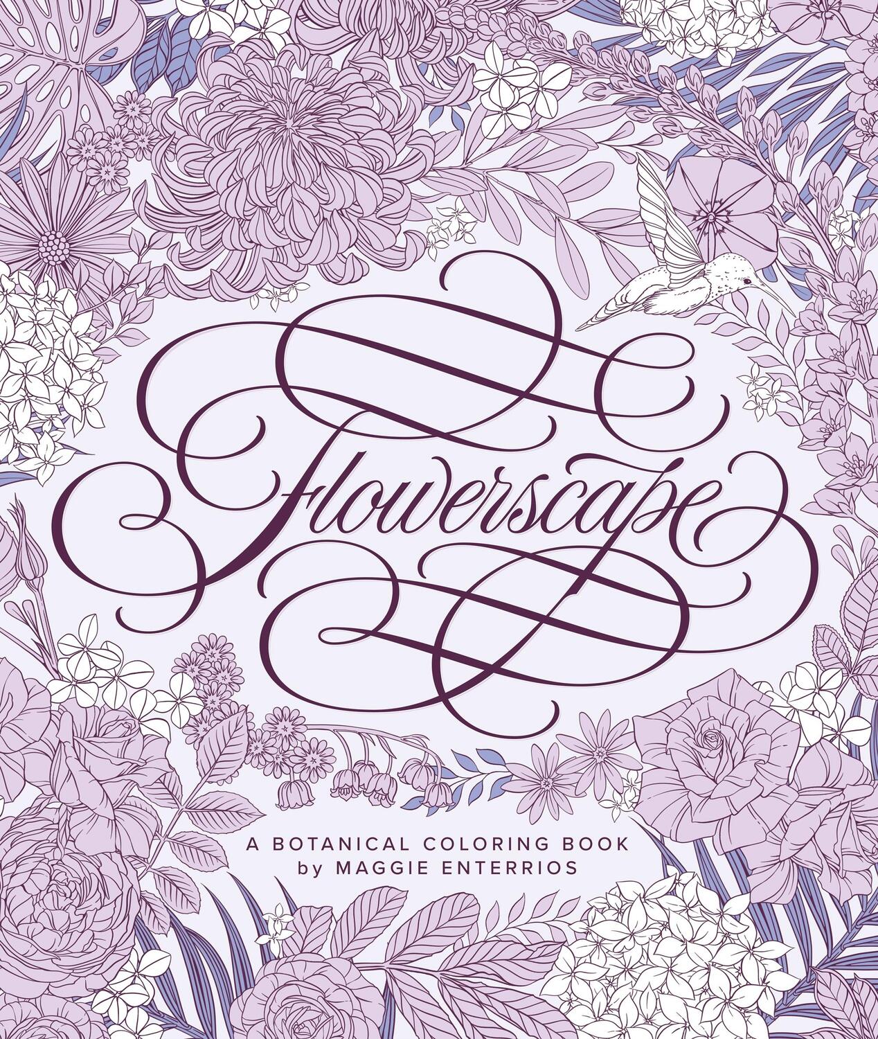 Cover: 9781645672166 | Flowerscape: A Botanical Coloring Book | Maggie Enterrios | Buch