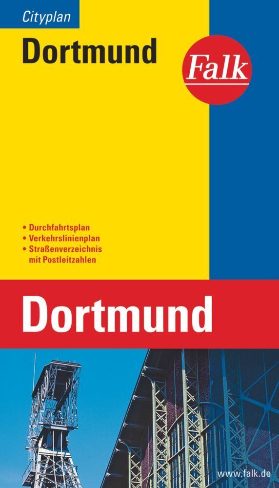 Cover: 9783827901248 | Falk Cityplan Dortmund 1:20.000 | (Land-)Karte | Falk, Ostfildern