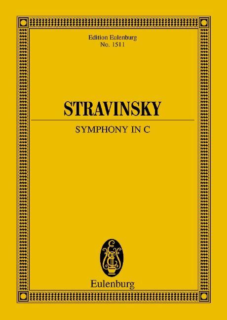 Cover: 9783795762292 | Symphonie in C | Igor Strawinsky | Buch | 96 S. | Deutsch | 1984