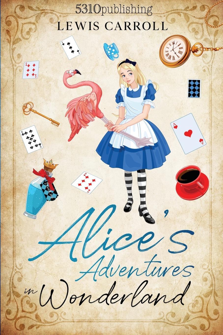 Cover: 9781990158032 | Alice's Adventures in Wonderland (Revised and Illustrated) | Carroll