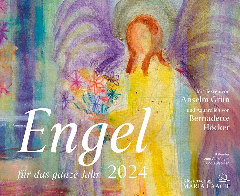 Cover: 9783865343765 | Engel für das ganze Jahr 2024 | Anselm Grün | Kalender | 28 S. | 2024