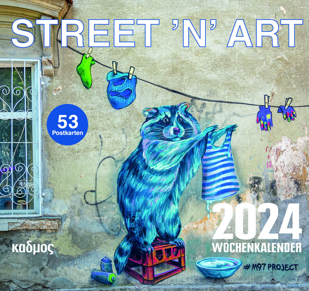 Cover: 9783865995483 | STREET 'N' ART (2024) | Wolfram Burckhardt | Kalender | Spiralbindung