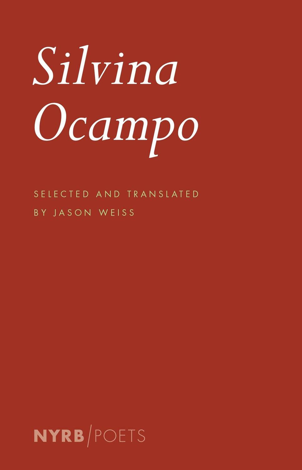 Cover: 9781590177747 | Silvina Ocampo | Silvina Ocampo | Taschenbuch | Nyrb Poets | Englisch