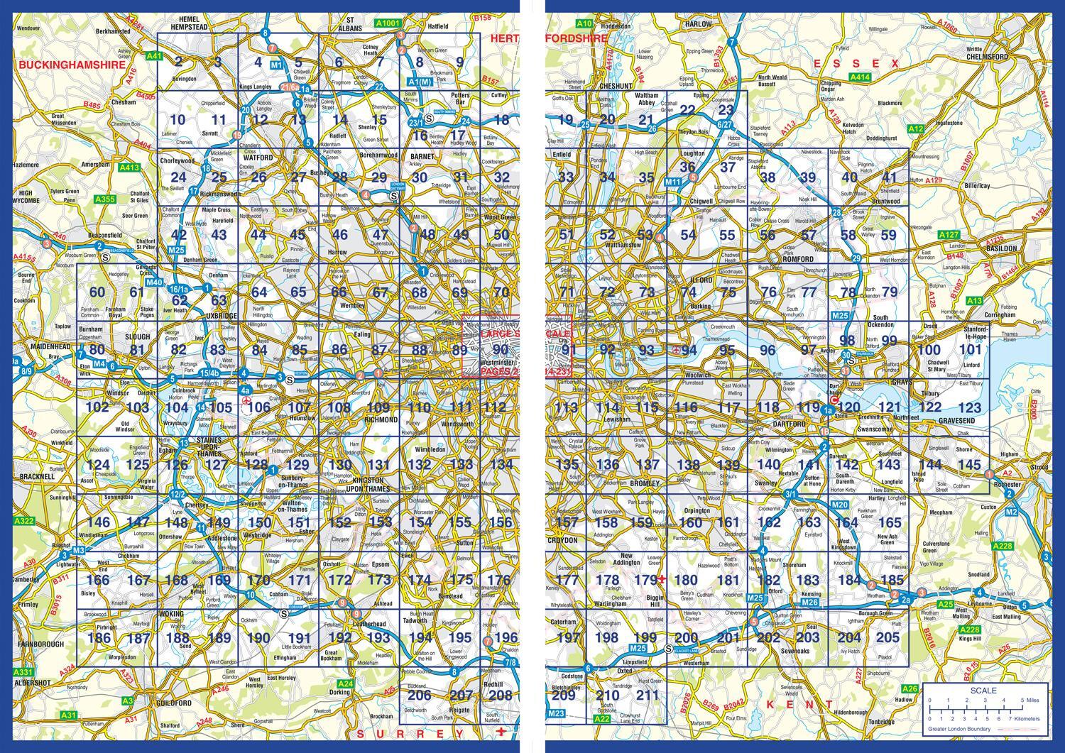 Bild: 9780008513689 | A -Z Master Atlas of Greater London | A-Z Maps | Taschenbuch | 2022