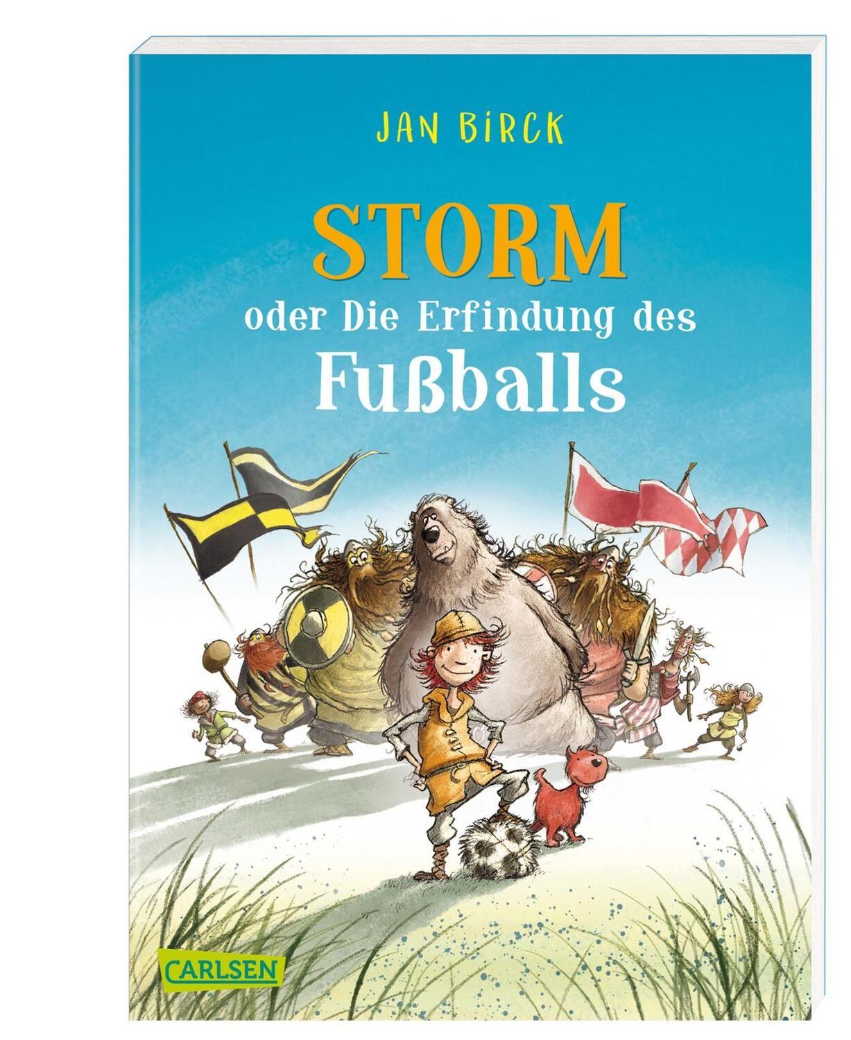 Cover: 9783551319180 | Storm oder Die Erfindung des Fußballs | Jan Birck | Taschenbuch | 2020
