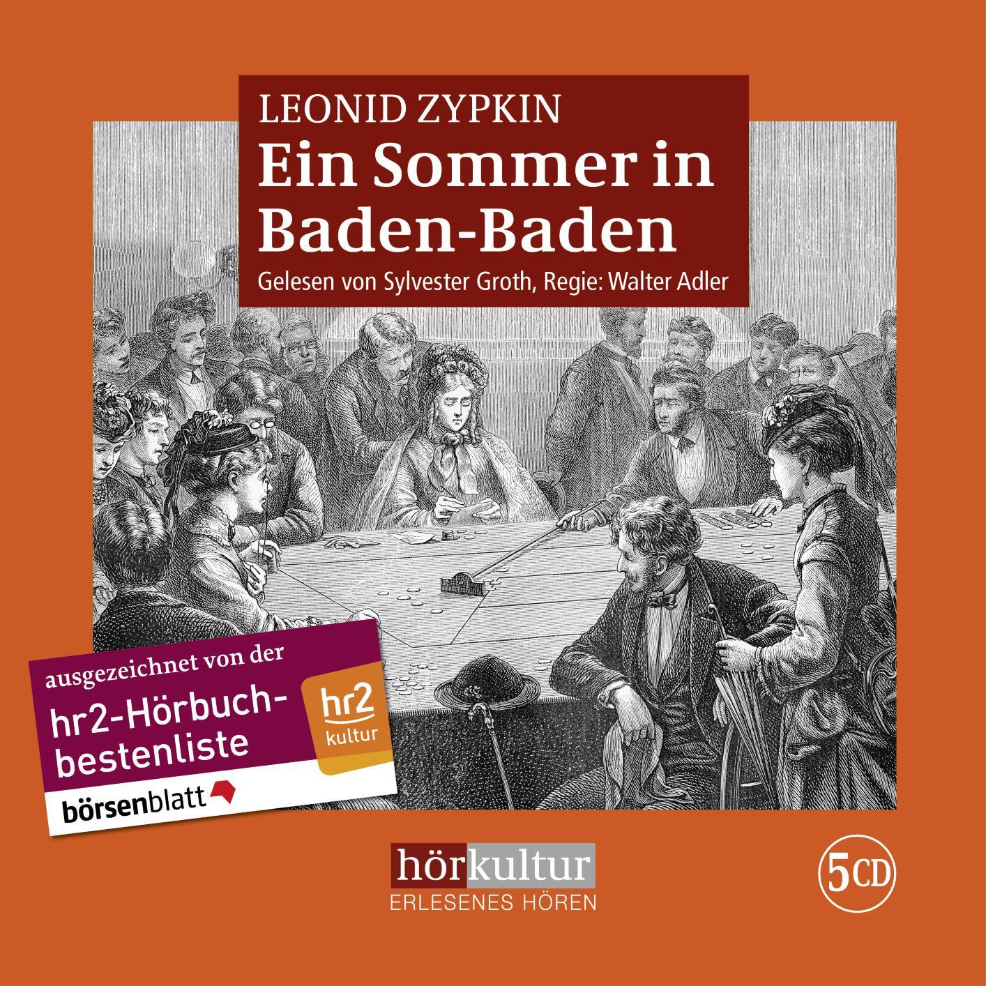 Cover: 9783906935423 | Ein Sommer in Baden-Baden | Leonid Zypkin | Audio-CD | Deutsch | 2020