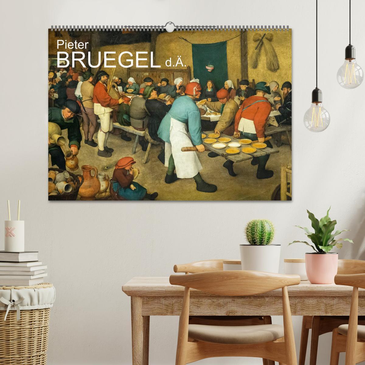 Bild: 9783435304745 | Pieter Bruegel d.Ä. (Wandkalender 2025 DIN A2 quer), CALVENDO...