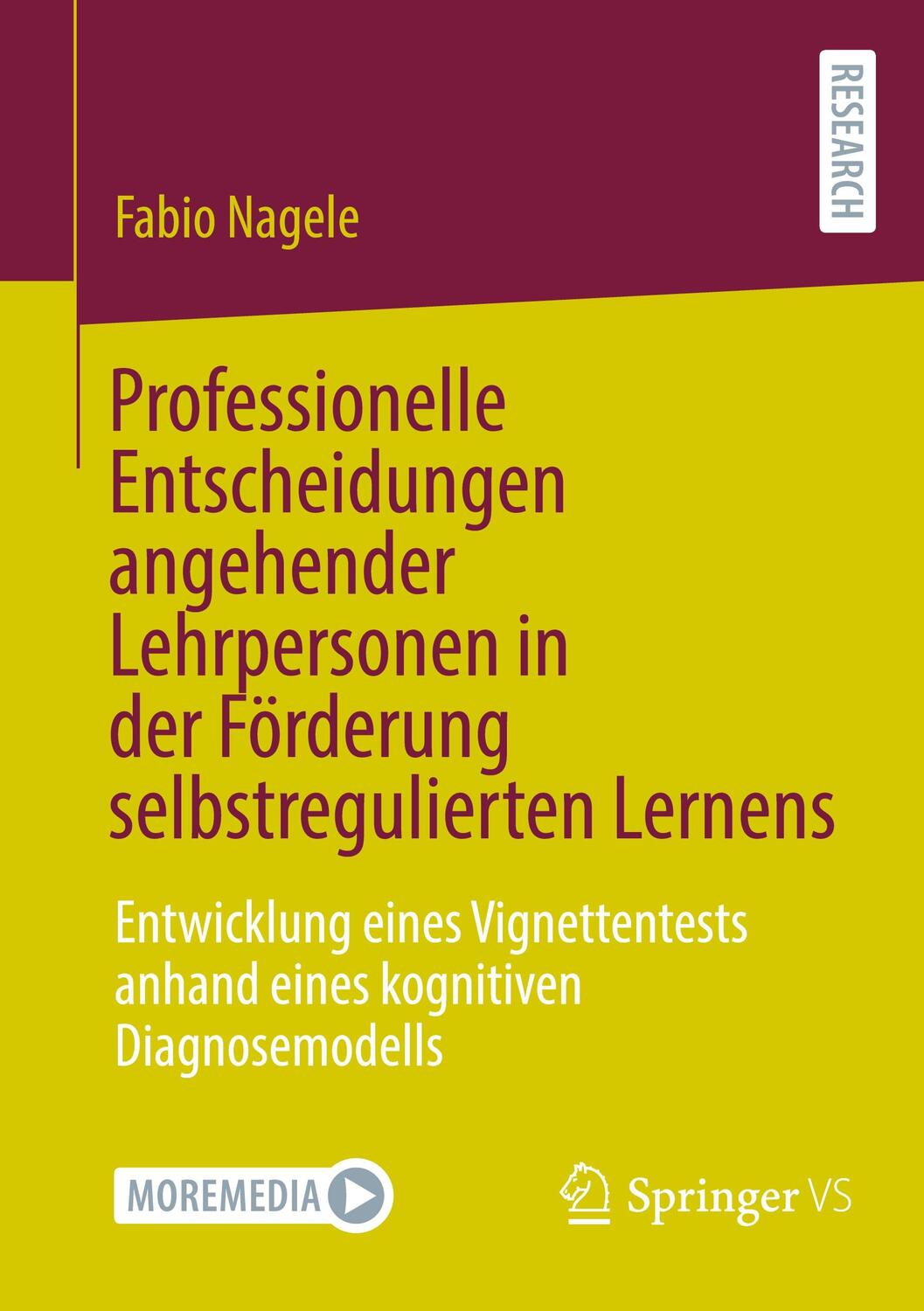 Cover: 9783658360191 | Professionelle Entscheidungen angehender Lehrpersonen in der...