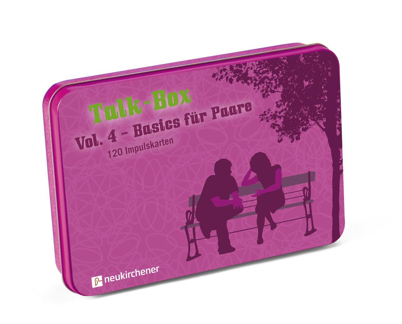 Cover: 9783761558706 | Talk-Box 4 - Basics für Paare | Claudia Filker (u. a.) | Box | 120 S.