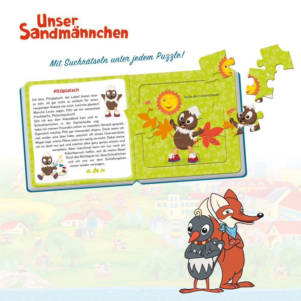 Bild: 9783965521612 | Trötsch Unser Sandmännchen Puzzlebuch mit 4 Puzzle Sandmann | KG