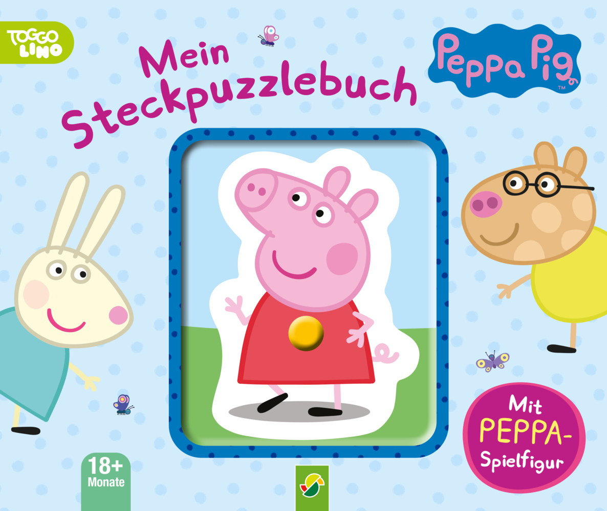 Cover: 9783849928056 | Peppa Pig Mein Steckpuzzlebuch | Mit Peppa-Spielfigur | Bensch (u. a.)