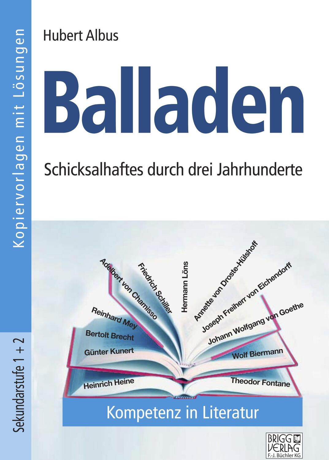Cover: 9783956603624 | Balladen | Schicksalhaftes durch drei Jahrhunderte | Hubert Albus