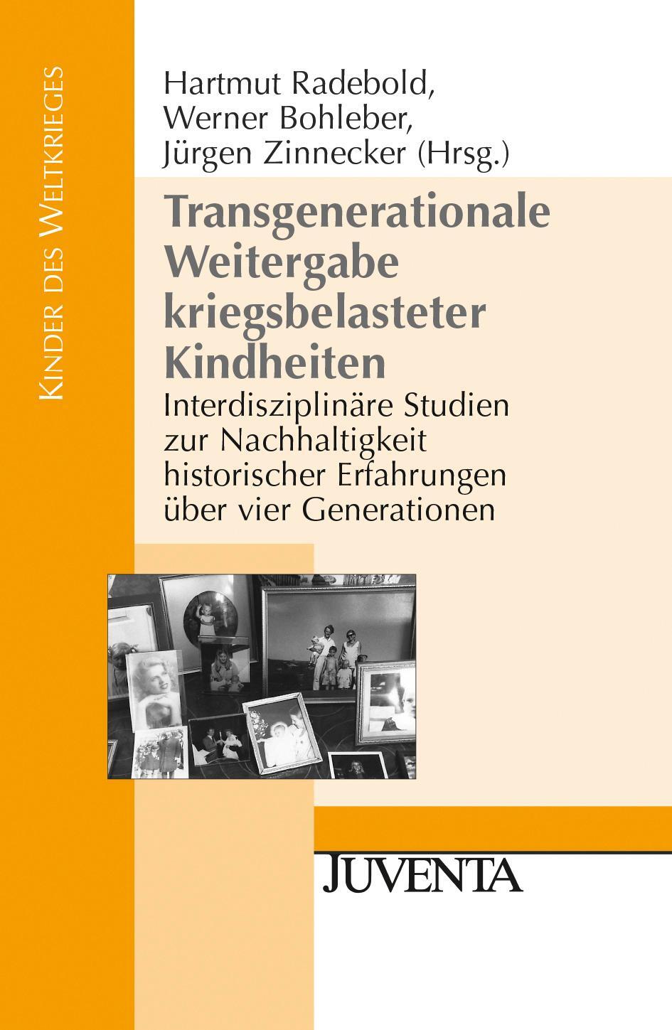 Cover: 9783779917359 | Transgenerationale Weitergabe kriegsbelasteter Kindheiten | Buch