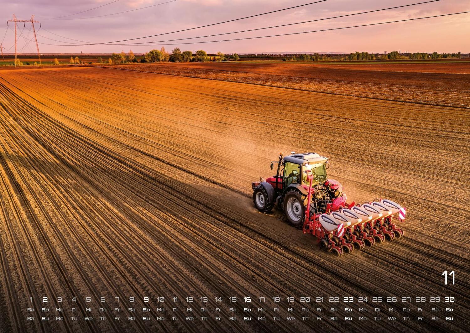 Bild: 9783986734411 | Landmaschinen - Traktor - 2025 - Kalender DIN A2 | GP-Fever. de | 2025